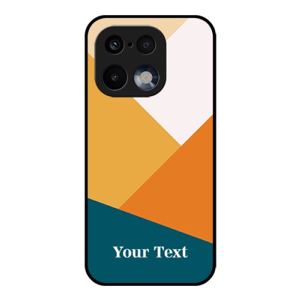 Realme 16 Pro 5G Custom Glass Phone Case - Stacked Multi - Colour Design