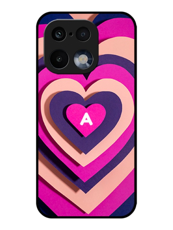 Custom Realme 16 Pro 5G Custom Glass Phone Case - Cute Heart Pattern Design