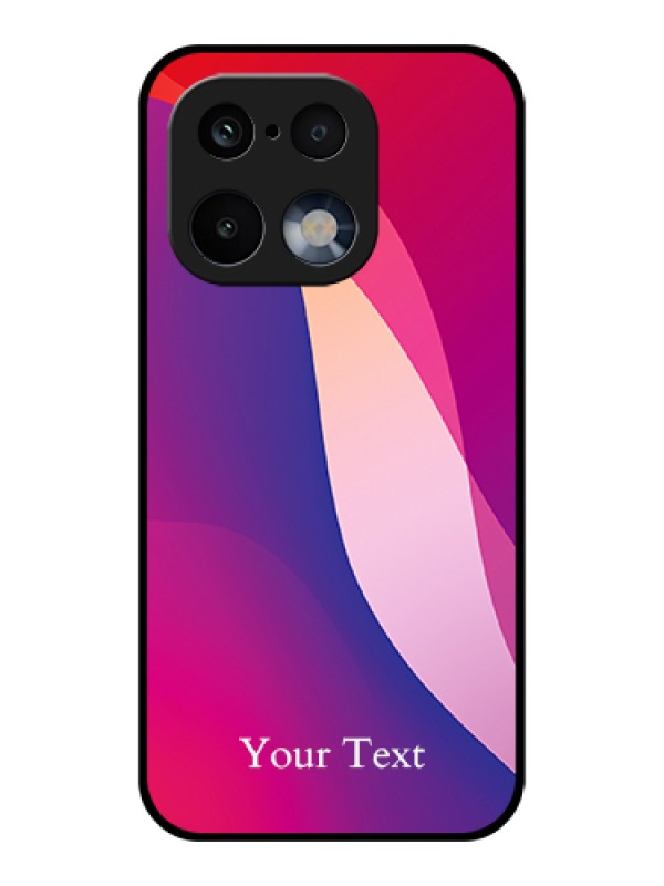 Custom Realme 16 Pro 5G Custom Glass Phone Case - Digital Abstract Overlap Design