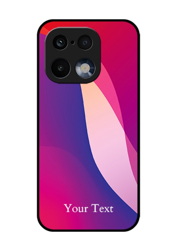 Realme 16 Pro 5G Custom Glass Phone Case - Digital Abstract Overlap Design