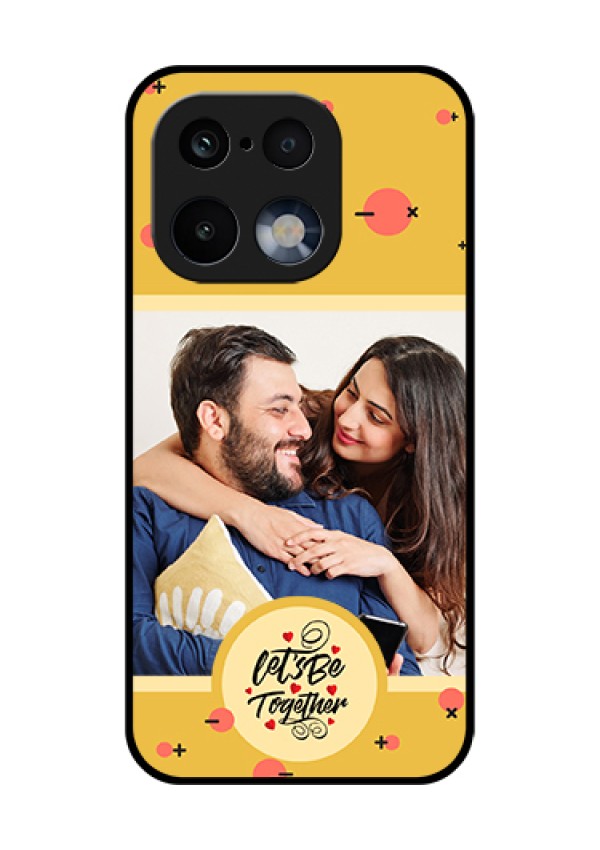 Realme 16 Pro 5G Custom Glass Phone Case - Lets Be Together Design