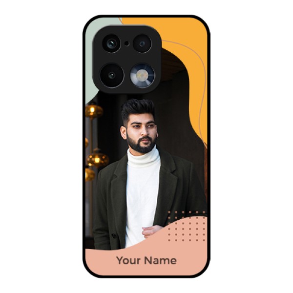 Realme 16 Pro 5G Custom Glass Phone Case - Tri - Coloured Overlay Design Realme 16 Pro 5G Custom Glass Phone Case - Tri - Coloured Overlay Design