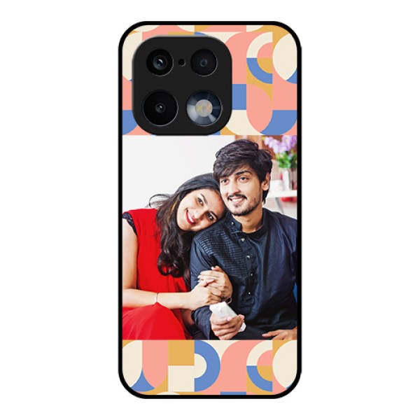 Realme 16 Pro 5G Custom Glass Phone Case - Semi - Circle Maze Pattern Design Realme 16 Pro 5G Custom Glass Phone Case - Semi - Circle Maze Pattern Design