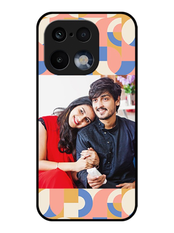 Custom Realme 16 Pro 5G Custom Glass Phone Case - Semi - Circle Maze Pattern Design