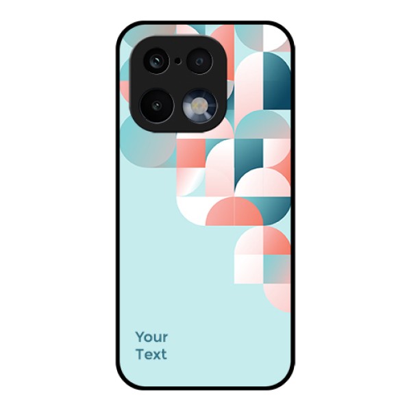 Realme 16 Pro 5G Custom Glass Phone Case - Stylish Semi - Circle Pattern Design Realme 16 Pro 5G Custom Glass Phone Case - Stylish Semi - Circle Pattern Design