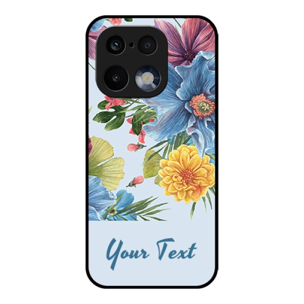 Realme 16 Pro 5G Custom Glass Phone Case - Stunning Watercolored Flowers Painting Design Realme 16 Pro 5G Custom Glass Phone Case - Stunning Watercolored Flowers Painting Design
