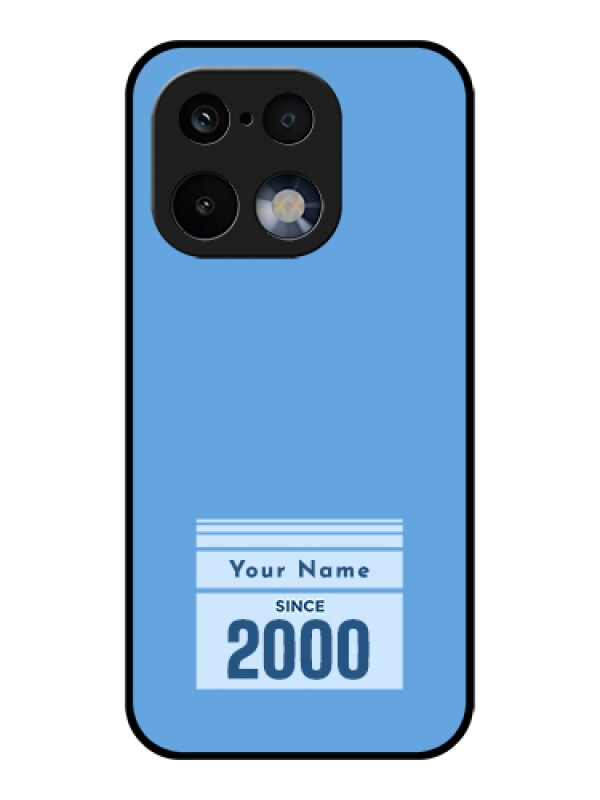 Custom Realme 16 Pro 5G Custom Glass Phone Case - Custom Year Of Birth Design