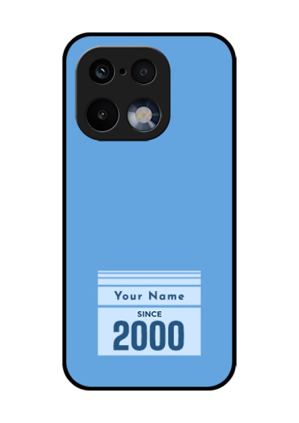 Realme 16 Pro 5G Custom Glass Phone Case - Custom Year Of Birth Design