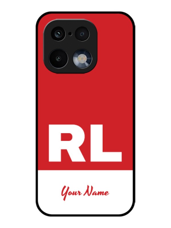Custom Realme 16 Pro 5G Custom Glass Phone Case - Dual Tone Custom Text Design