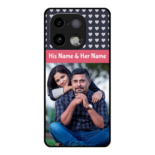 Realme 16 Pro Plus 5G Custom Glass Phone Case - Love Symbols Design