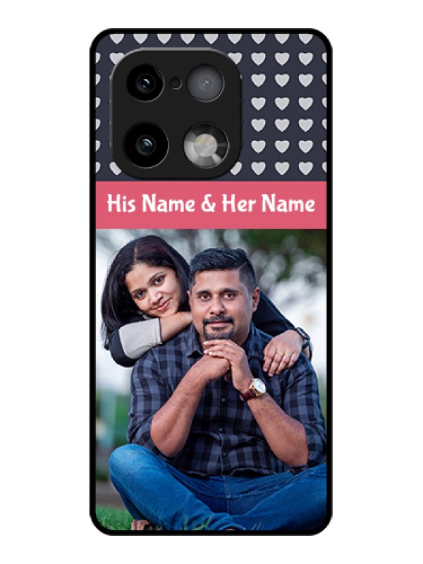 Custom Realme 16 Pro Plus 5G Custom Glass Phone Case - Love Symbols Design