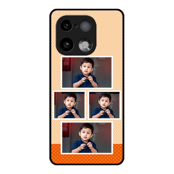 Realme 16 Pro Plus 5G Custom Glass Phone Case - Bulk Photos Upload Design