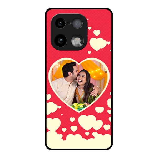 Realme 16 Pro Plus 5G Custom Glass Phone Case - Love Symbols Phone Cover Design