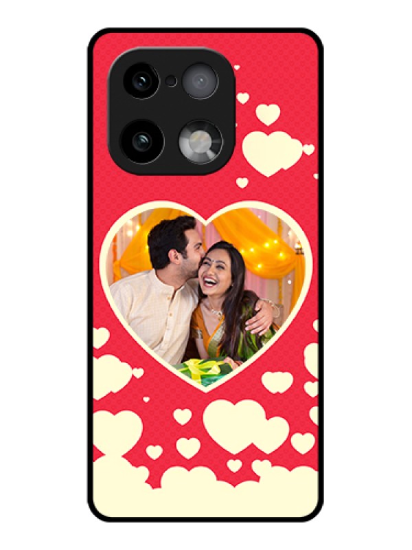 Custom Realme 16 Pro Plus 5G Custom Glass Phone Case - Love Symbols Phone Cover Design