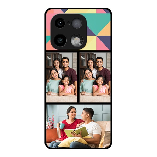 Realme 16 Pro Plus 5G Custom Glass Phone Case - Bulk Pic Upload Design