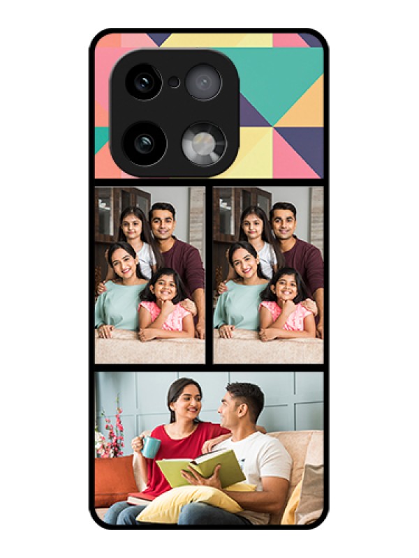Custom Realme 16 Pro Plus 5G Custom Glass Phone Case - Bulk Pic Upload Design