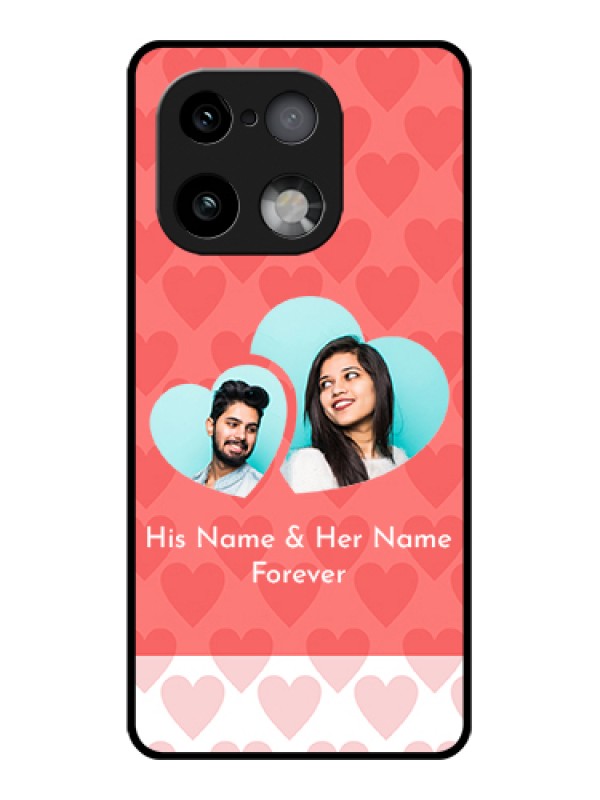Custom Realme 16 Pro Plus 5G Custom Glass Phone Case - Couple Pic Upload Design
