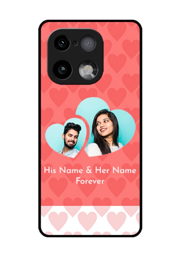 Realme 16 Pro Plus 5G Custom Glass Phone Case - Couple Pic Upload Design