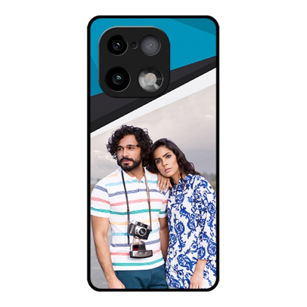 Realme 16 Pro Plus 5G Custom Glass Phone Case - Simple Pattern Photo Upload Design Realme 16 Pro Plus 5G Custom Glass Phone Case - Simple Pattern Photo Upload Design