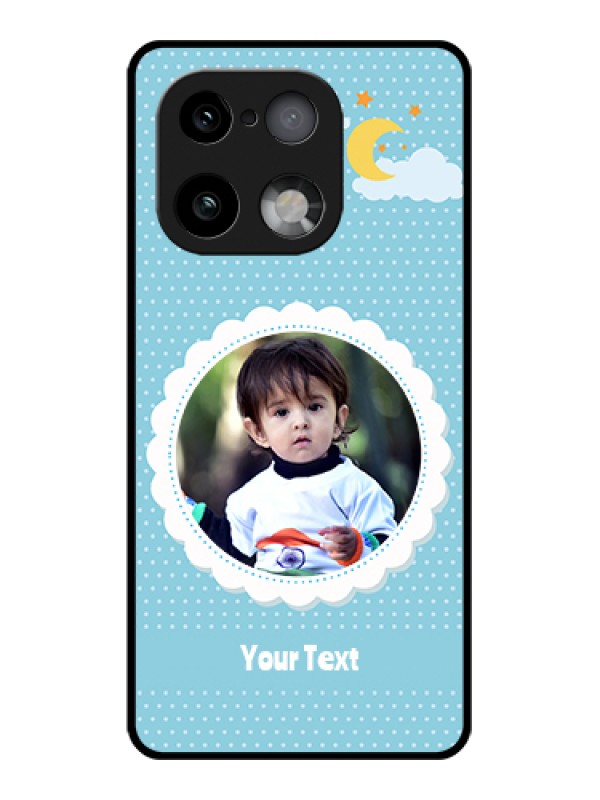 Custom Realme 16 Pro Plus 5G Custom Glass Phone Case - Violet Pattern Design