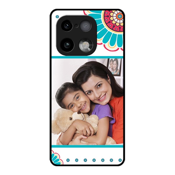 Realme 16 Pro Plus 5G Custom Glass Phone Case - Flower Design