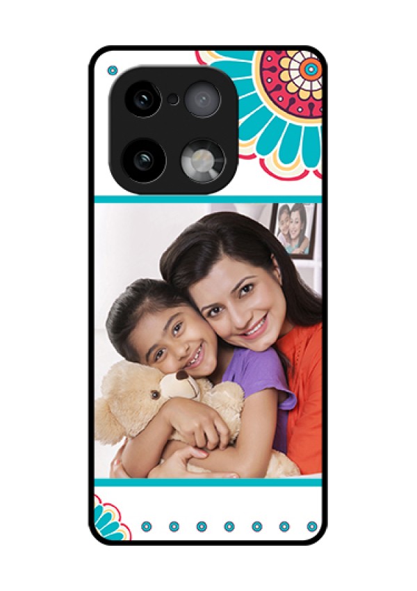 Realme 16 Pro Plus 5G Custom Glass Phone Case - Flower Design