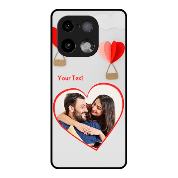 Realme 16 Pro Plus 5G Custom Glass Phone Case - Parachute Love Design