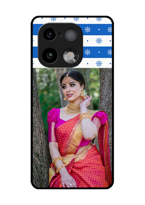 Realme 16 Pro Plus 5G Custom Glass Phone Case - Snow Pattern Design