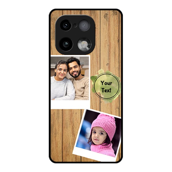 Realme 16 Pro Plus 5G Custom Glass Phone Case - Wooden Texture Design