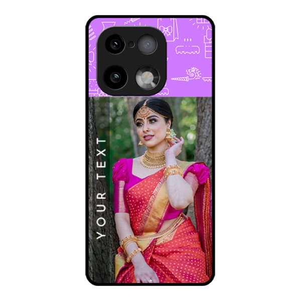 Realme 16 Pro Plus 5G Custom Glass Phone Case - Birthday Icons Design