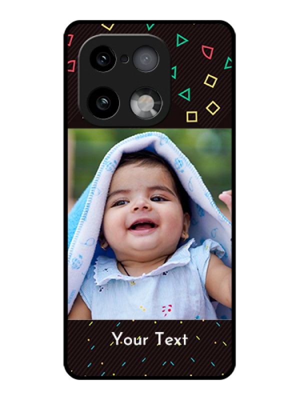 Custom Realme 16 Pro Plus 5G Custom Glass Phone Case - With Confetti Birthday Design