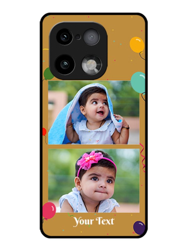 Custom Realme 16 Pro Plus 5G Custom Glass Phone Case - Image Holder With Birthday Celebrations Design