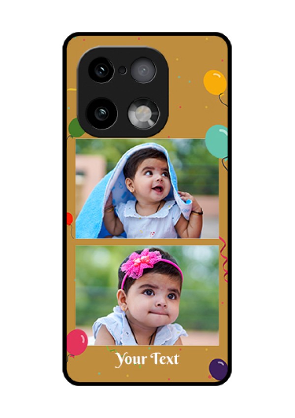 Realme 16 Pro Plus 5G Custom Glass Phone Case - Image Holder With Birthday Celebrations Design