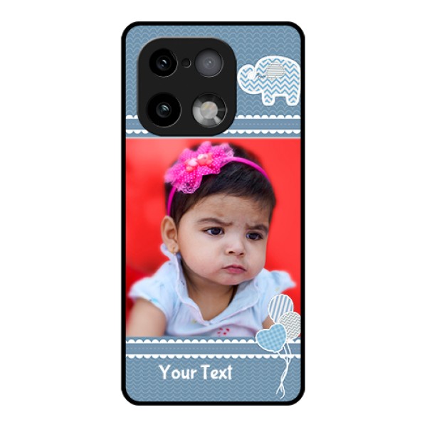 Realme 16 Pro Plus 5G Custom Glass Phone Case - With Kids Pattern Design Realme 16 Pro Plus 5G Custom Glass Phone Case - With Kids Pattern Design