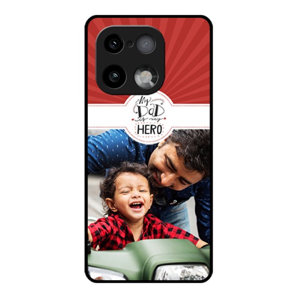 Realme 16 Pro Plus 5G Custom Glass Phone Case - My Dad Hero Design