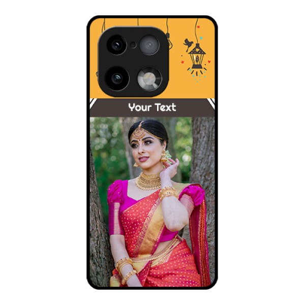 Realme 16 Pro Plus 5G Custom Glass Phone Case - With Family Picture And Icons
