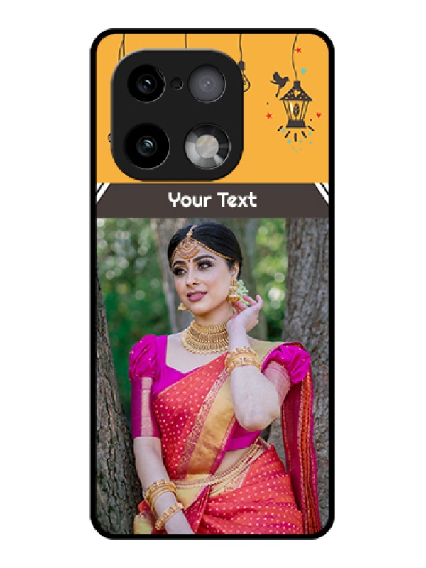 Custom Realme 16 Pro Plus 5G Custom Glass Phone Case - With Family Picture And Icons