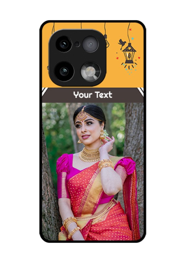 Realme 16 Pro Plus 5G Custom Glass Phone Case - With Family Picture And Icons