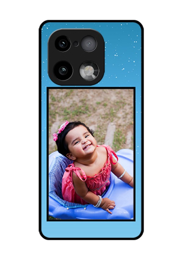 Realme 16 Pro Plus 5G Custom Glass Phone Case - Wave Pattern Colorful Design