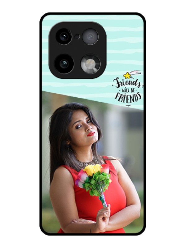 Custom Realme 16 Pro Plus 5G Custom Glass Phone Case - Friends Picture Icon Design