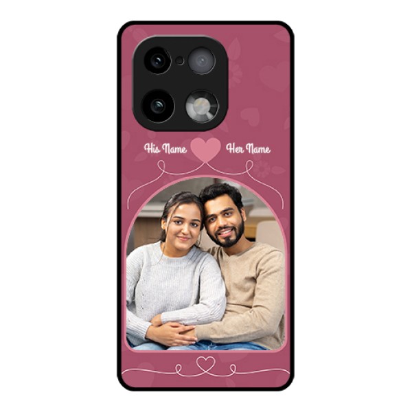 Realme 16 Pro Plus 5G Custom Glass Phone Case - Love Floral Design