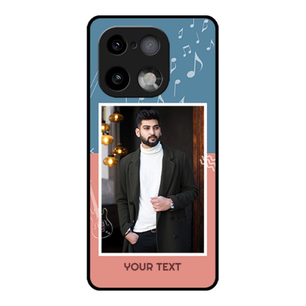 Realme 16 Pro Plus 5G Custom Glass Phone Case - With Color Musical Note Design Realme 16 Pro Plus 5G Custom Glass Phone Case - With Color Musical Note Design
