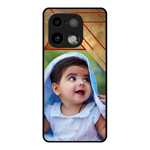 Realme 16 Pro Plus 5G Custom Glass Phone Case - Gradient Abstract Texture Design