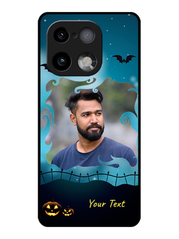 Custom Realme 16 Pro Plus 5G Custom Glass Phone Case - Halloween Frame Design