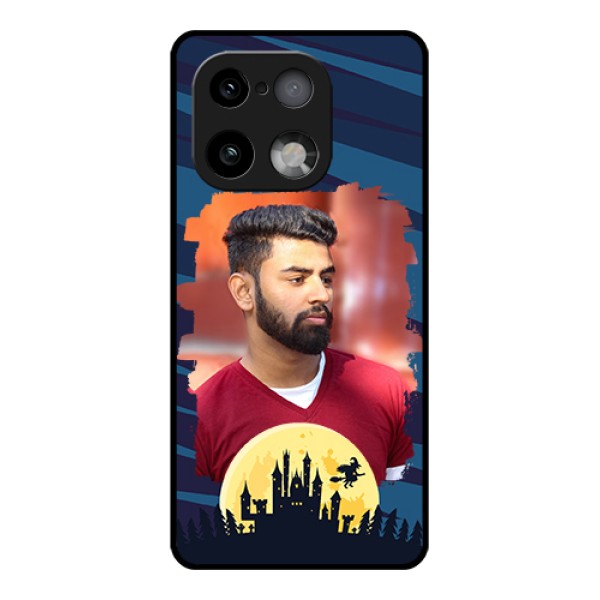 Realme 16 Pro Plus 5G Custom Glass Phone Case - Halloween Witch Design