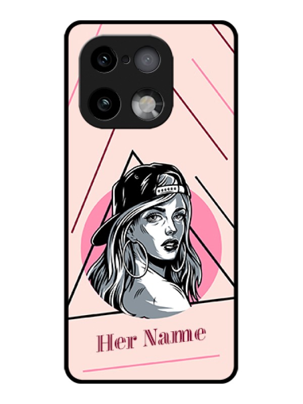 Custom Realme 16 Pro Plus 5G Custom Glass Phone Case - Rockstar Girl Design
