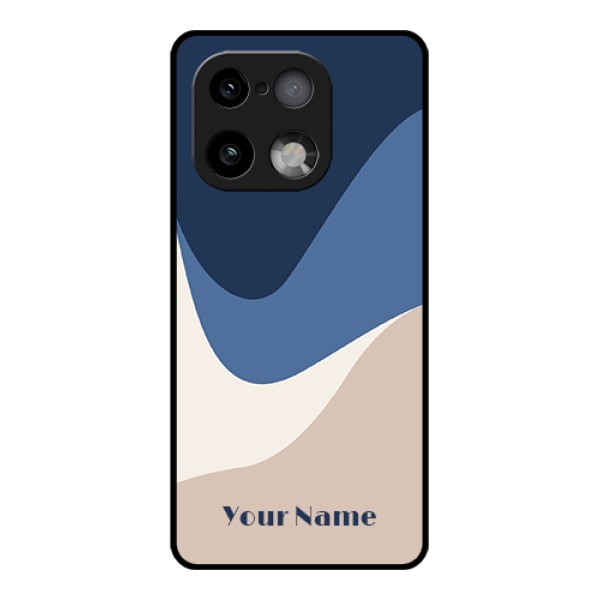 Realme 16 Pro Plus 5G Custom Glass Phone Case - Abstract Drip Art Design