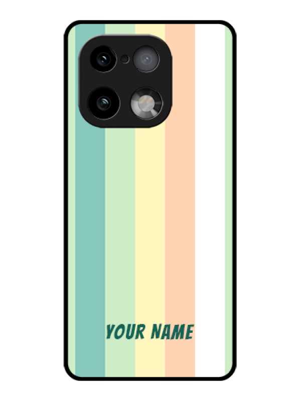 Custom Realme 16 Pro Plus 5G Custom Glass Phone Case - Multi - Colour Stripes Design