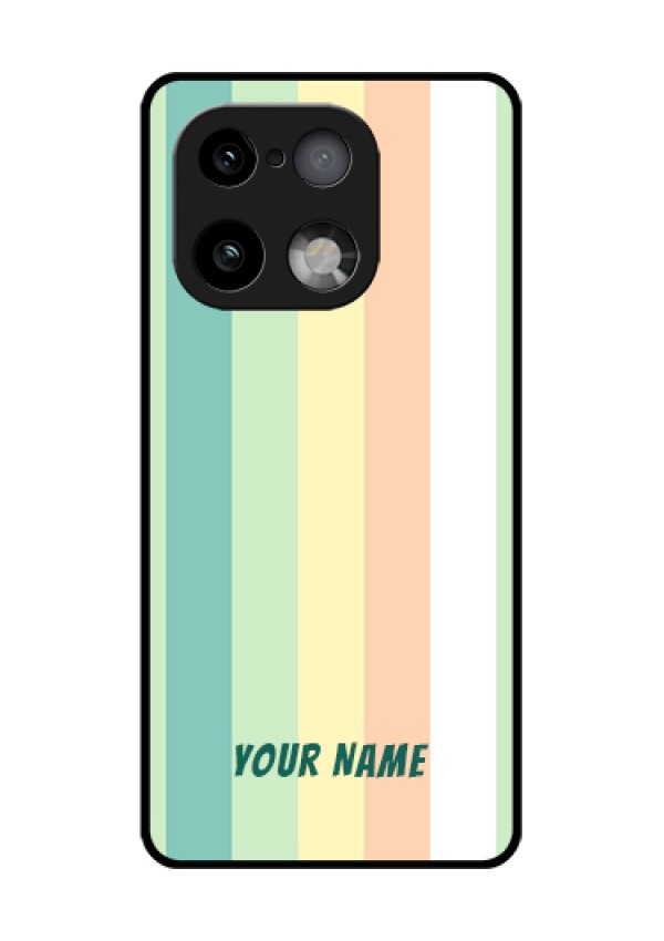 Realme 16 Pro Plus 5G Custom Glass Phone Case - Multi - Colour Stripes Design