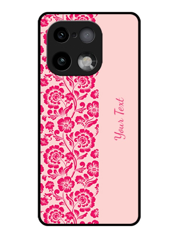 Custom Realme 16 Pro Plus 5G Custom Glass Phone Case - Attractive Floral Pattern Design
